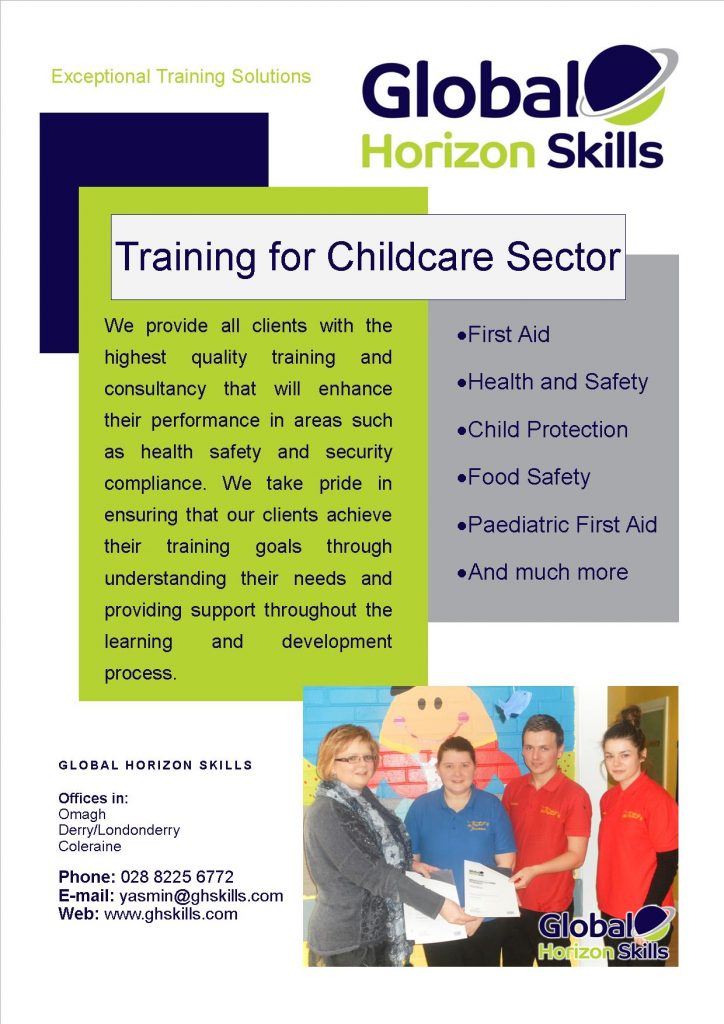 Training for the Childcare Sector Health & Safety Ireland