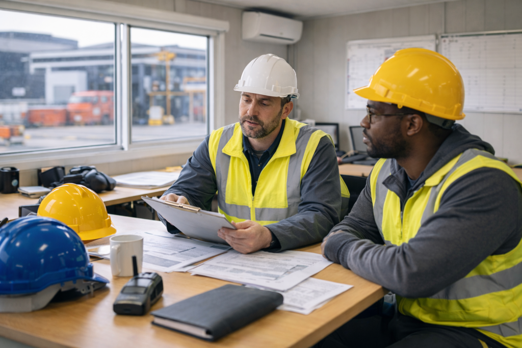 Safety Representatives training course for workplace health and safety representatives in the UK