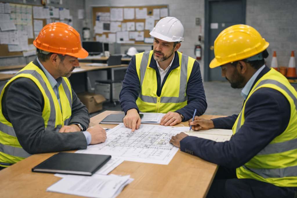 IOSH Safety, Health and Environment for Construction Site Managers training course for UK site managers